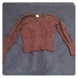 Columbia burgundy sweater